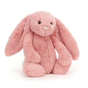A picture of Bashful Petal Bunny soft toy by Jellycat, London.