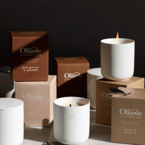 CANDLES by Olieve & Olie