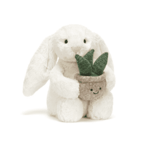 JELLYCAT Cream Bunny with Plant