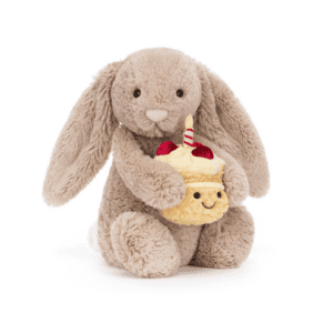 JELLYCAT Bashful Beige Bunny 'Birthday' - Image 2