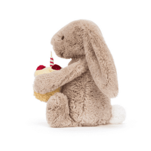 JELLYCAT Bashful Beige Bunny 'Birthday' - Image 4