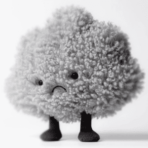 JELLYCAT Amuseables Storm Cloud - Image 4