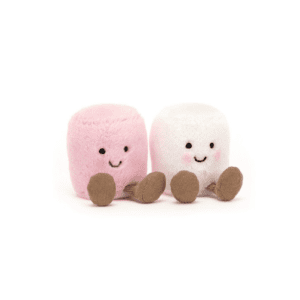 JELLYCAT Amuseables Pink and White Marshmallows - Image 1
