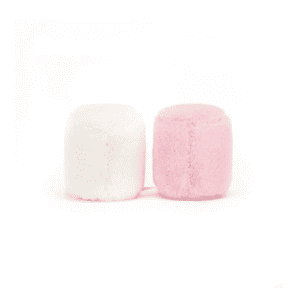 JELLYCAT Amuseables Pink and White Marshmallows - Image 2